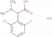 2-(2-Chloro-6-fluorophenyl)-2-(dimethylamino)acetic acid hydrochloride