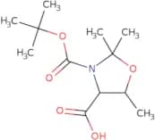 3-[(tert-Butoxy)carbonyl]-2,2,5-trimethyl-1,3-oxazolidine-4-carboxylic acid
