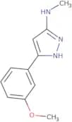 5-(3-Methoxyphenyl)-N-methyl-1H-pyrazol-3-amine
