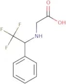 2-[(2,2,2-Trifluoro-1-phenylethyl)amino]acetic acid