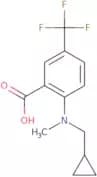 2-[(Cyclopropylmethyl)(methyl)amino]-5-(trifluoromethyl)benzoic acid