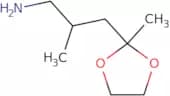 2-Methyl-3-(2-methyl-1,3-dioxolan-2-yl)propan-1-amine