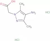 (4-Amino-3,5-dimethyl-1H-pyrazol-1-yl)acetic acid dihydrochloride
