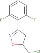 5-(Chloromethyl)-3-(2,6-difluorophenyl)-4,5-dihydro-1,2-oxazole