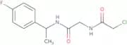 2-Chloro-N-({[1-(4-fluorophenyl)ethyl]carbamoyl}methyl)acetamide