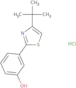 3-(4-tert-Butyl-1,3-thiazol-2-yl)phenol hydrochloride