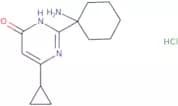 2-(1-Aminocyclohexyl)-6-cyclopropyl-3,4-dihydropyrimidin-4-one hydrochloride