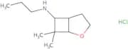7,7-Dimethyl-N-propyl-2-oxabicyclo[3.2.0]heptan-6-amine hydrochloride