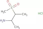 3-Methanesulfonylbutan-2-amine hydrochloride