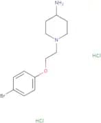 1-[2-(4-Bromophenoxy)ethyl]piperidin-4-amine dihydrochloride