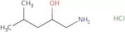 1-Amino-4-methylpentan-2-ol hydrochloride