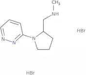 Methyl({[1-(pyridazin-3-yl)pyrrolidin-2-yl]methyl})amine dihydrobromide