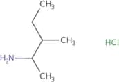 3-Methylpentan-2-amine hydrochloride