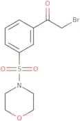 2-Bromo-1-[3-(morpholine-4-sulfonyl)phenyl]ethan-1-one