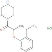 2-(2-Ethylphenoxy)-1-(piperazin-1-yl)propan-1-one hydrochloride