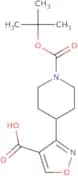 3-{1-[(tert-Butoxy)carbonyl]piperidin-4-yl}-1,2-oxazole-4-carboxylic acid