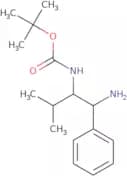 tert-Butyl N-(1-amino-3-methyl-1-phenylbutan-2-yl)carbamate