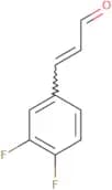 3-(3,4-Difluorophenyl)prop-2-enal