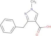 3-Benzyl-1-methyl-1H-pyrazole-4-carboxylic acid