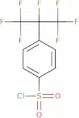 4-(Heptafluoropropan-2-yl)benzene-1-sulfonyl chloride