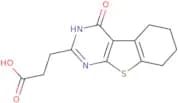 3-{3-Oxo-8-thia-4,6-diazatricyclo[7.4.0.0,2,7]trideca-1(9),2(7),4-trien-5-yl}propanoic acid