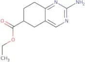 2-Amino-5,6,7,8-tetrahydro-quinazoline-6-carboxylic acid ethyl ester