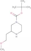 tert-Butyl 3-(2-methoxyethyl)piperazine-1-carboxylate