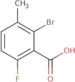 2-Bromo-6-fluoro-3-methylbenzoic acid