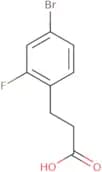 3-(4-Bromo-2-fluorophenyl)propanoic acid