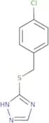 3-{[(4-Chlorophenyl)methyl]sulfanyl}-1H-1,2,4-triazole