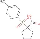 1-(4-Methylbenzenesulfonyl)cyclopentane-1-carboxylic acid