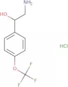 2-Amino-1-[4-(trifluoromethoxy)phenyl]ethan-1-ol hydrochloride