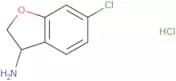 6-chloro-2,3-dihydrobenzofuran-3-amine hcl