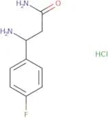 (3R)-3-Amino-3-(4-fluorophenyl)propanamide hydrochloride