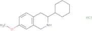 3-Cyclohexyl-7-methoxy-1,2,3,4-tetrahydroisoquinoline hydrochloride
