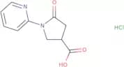 5-Oxo-1-(pyridin-2-yl)pyrrolidine-3-carboxylic acid hydrochloride
