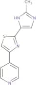 4-[2-(2-Methyl-1H-imidazol-4-yl)-1,3-thiazol-4-yl]pyridine