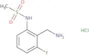 N-[2-(Aminomethyl)-3-fluorophenyl]methanesulfonamide hydrochloride