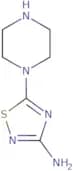 5-(Piperazin-1-yl)-1,2,4-thiadiazol-3-amine