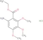 Ethyl 6-amino-2,3,4-trimethoxybenzoate hydrochloride