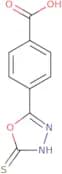 4-(5-Sulfanyl-1,3,4-oxadiazol-2-yl)benzoic acid