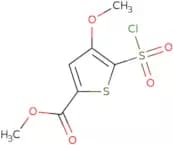 Methyl 5-(chlorosulfonyl)-4-methoxythiophene-2-carboxylate