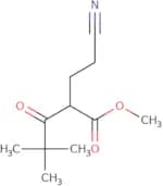 Methyl 2-(2-cyanoethyl)-4,4-dimethyl-3-oxopentanoate