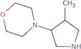 4-(4-Methylpyrrolidin-3-yl)morpholine