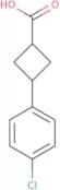 3-(4-Chlorophenyl)cyclobutane-1-carboxylic acid