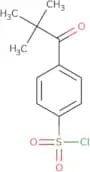 4-(2,2-Dimethylpropanoyl)benzene-1-sulfonyl chloride