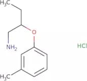 1-[(1-Aminobutan-2-yl)oxy]-3-methylbenzene hydrochloride