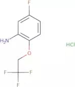 5-Fluoro-2-(2,2,2-trifluoroethoxy)aniline hydrochloride
