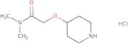 N,N-Dimethyl-2-(piperidin-4-yloxy)acetamide hydrochloride