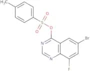 6-Bromo-8-fluoroquinazolin-4-yl 4-methylbenzene-1-sulfonate